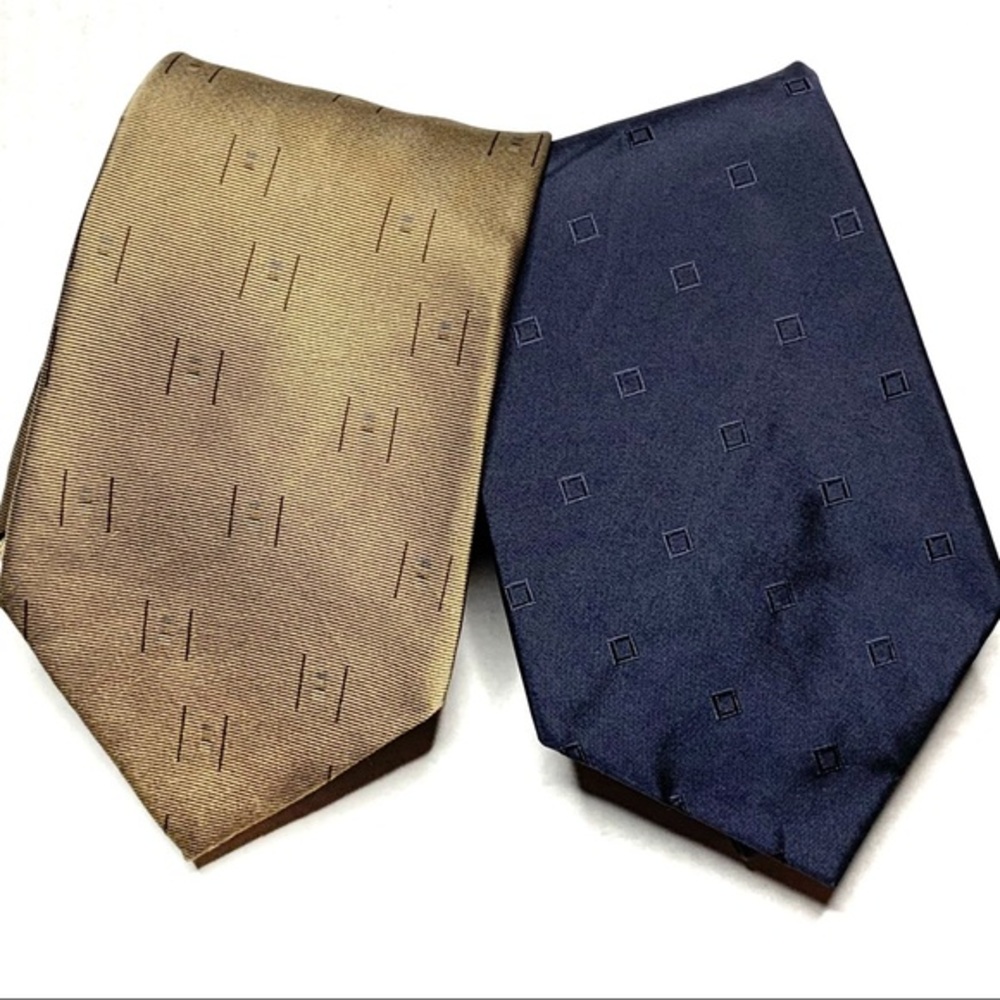Set of 2 DKNY Men’s Silk Ties